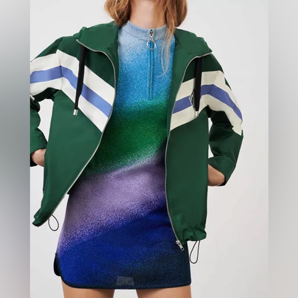 Maje Windbreaker Jacket